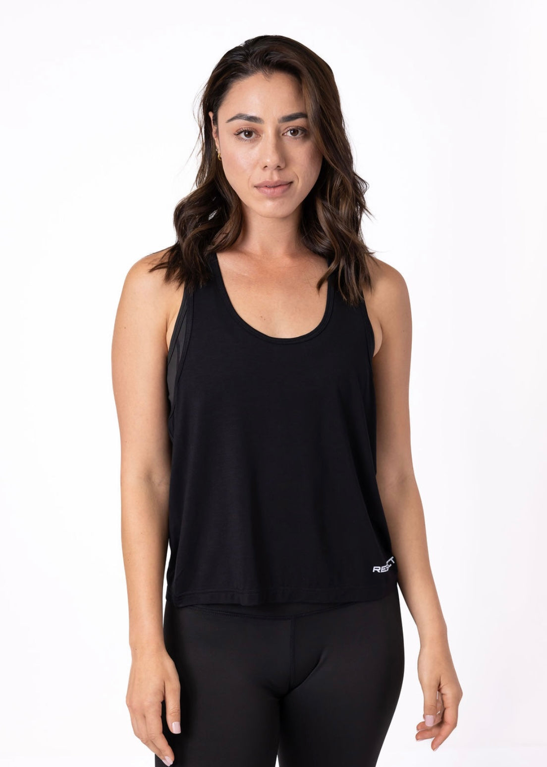 Women's RESPECT Relaxed Fit Tank Black