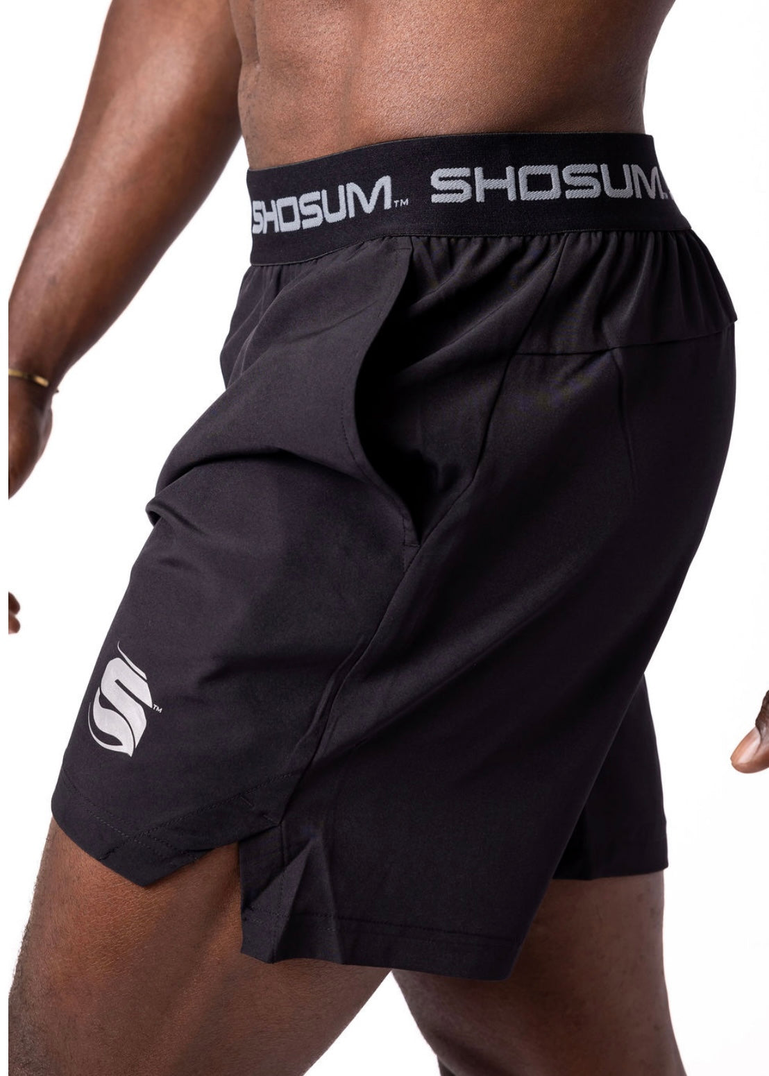 Men's Black Workout Shorts