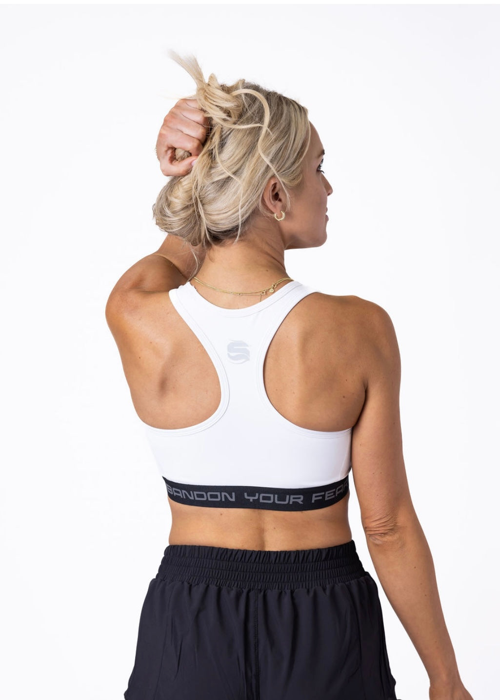 Women’s White Sports Bra