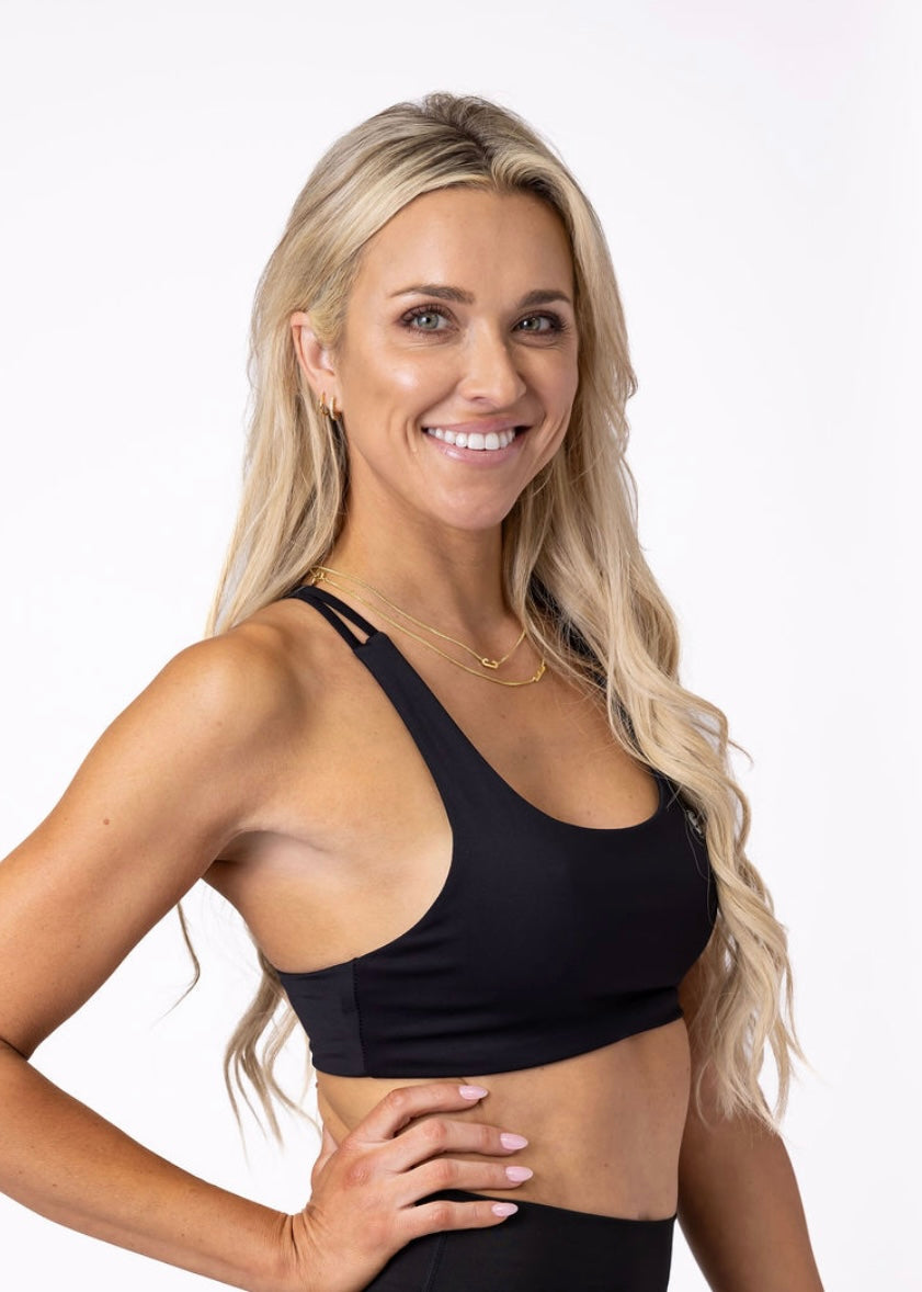 Women's RESPECT Bra Black