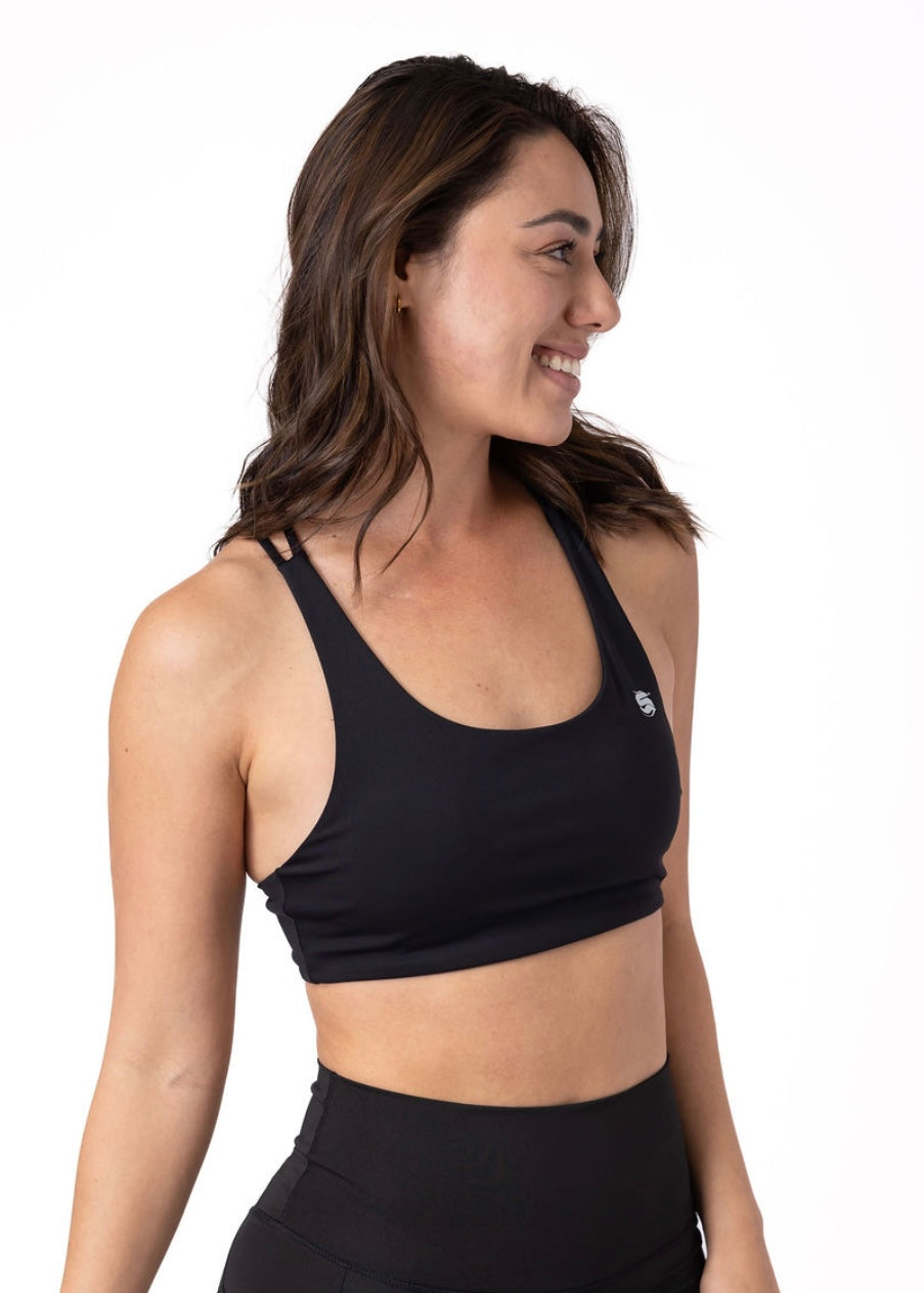 Women's RESPECT Bra Black