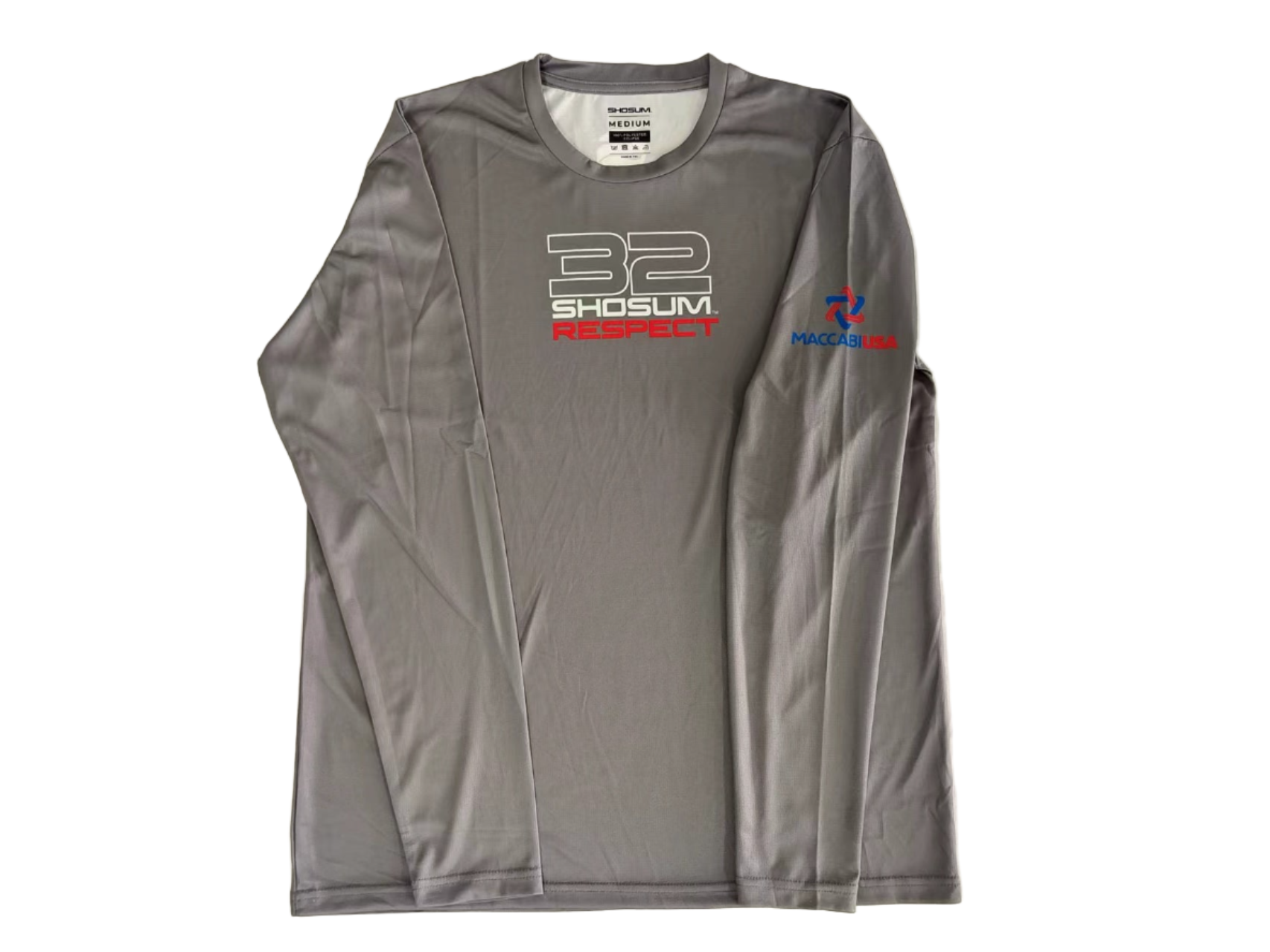 32 Collection Long-Sleeve T-Shirt (Gray)